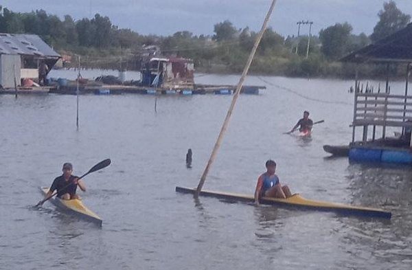 Atlet Dayung Simeulue Perkuat Latihan Laut Hadapi Event Pra Pora