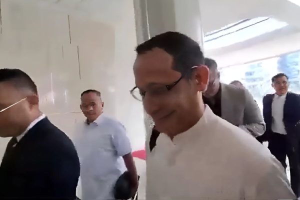 Nadiem Makarim Ucapkan Terima Kasih Usai Pemeriksaan Kedua 9 Jam
