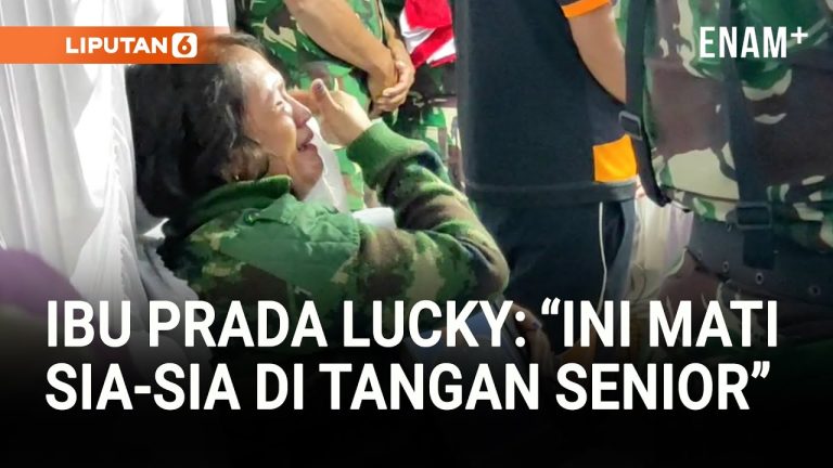 Ibunda Prada Lucky Ungkap Derita Anak Tewas Dianiaya Senior