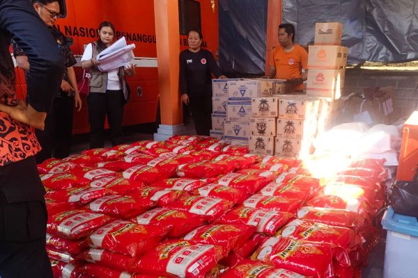 Bapanas dan Mitra Salurkan Bantuan Kemanusiaan Korban Banjir Bali