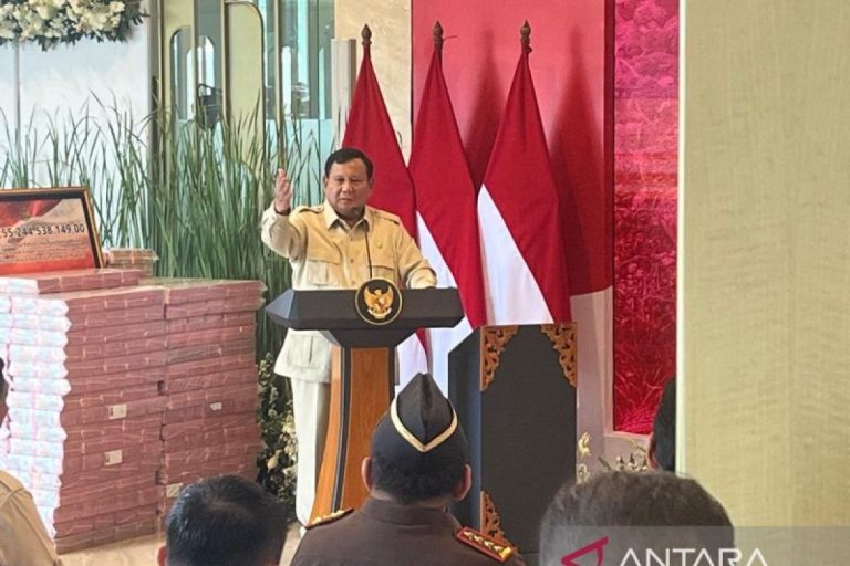 Kejagung Serahkan Rp 13 Triliun ke Negara, Prabowo Nilai Tanda Positif Pemerintahan