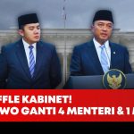 Pengumuman Reshuffle: Prabowo Ganti Empat Menteri dan Satu Menko